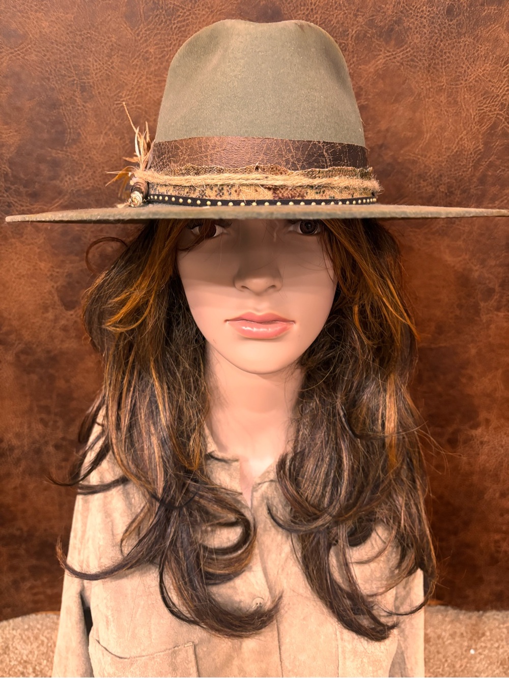 Custom made cowboy hat